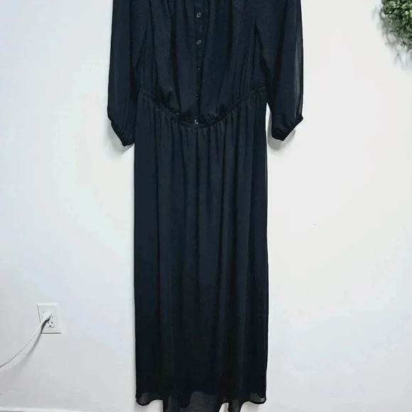 Lane Bryant 18/20 NWT black maxi dress - Picture 8 of 11